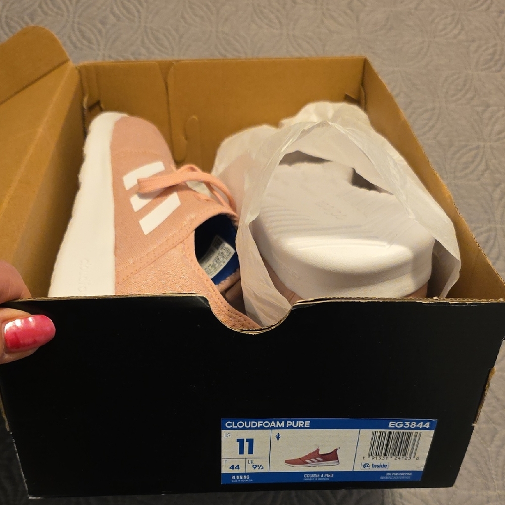 Adidas Cloudfoam Pure Rose Sneakers